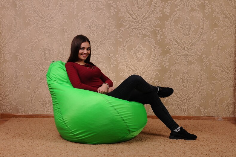 Кресло-мешок "Зеленое яблоко"