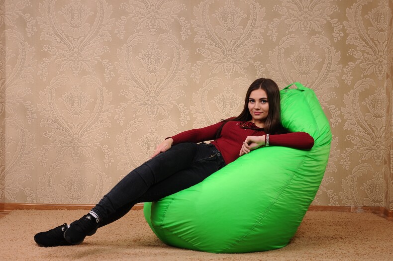 Кресло-мешок "Зеленое яблоко"